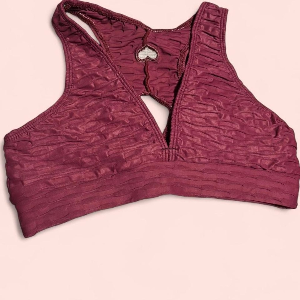 Booty by Brabants Women's Burgundy Bralette